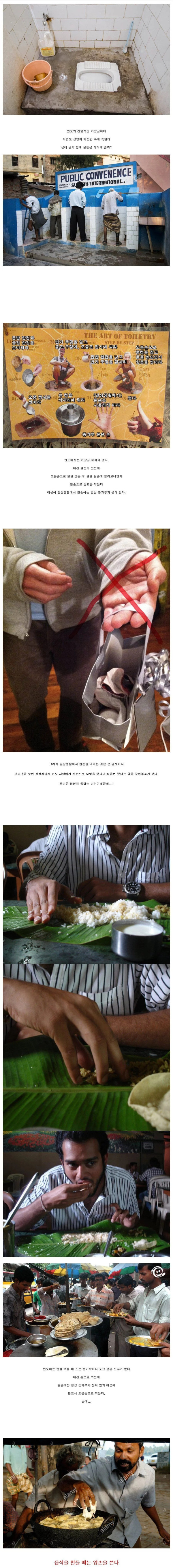 충격과 공포주의) 인도의 화장실 문화