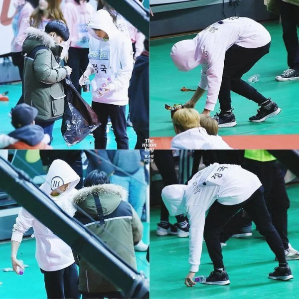 방탄소년단 인성 수준