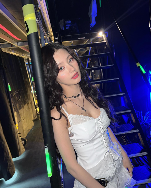 아이들 미연 갈색 골지나시