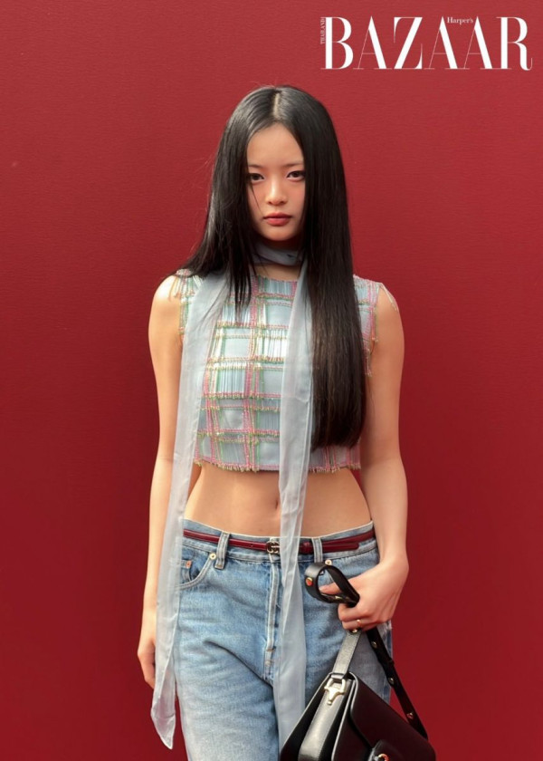 밀라노 구찌쇼 참석한 뉴진스 하니