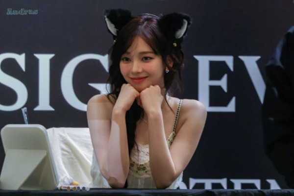 마카오 팬사인회 에스파 카리나