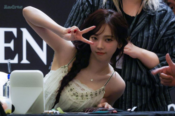 마카오 팬사인회 에스파 카리나