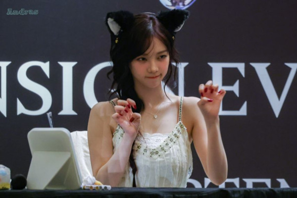 마카오 팬사인회 에스파 카리나