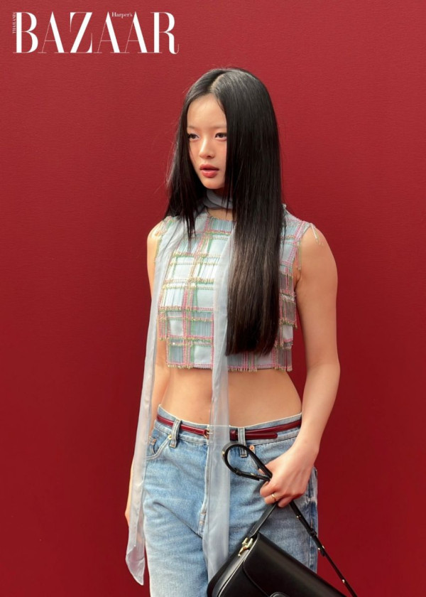 밀라노 구찌쇼 참석한 뉴진스 하니