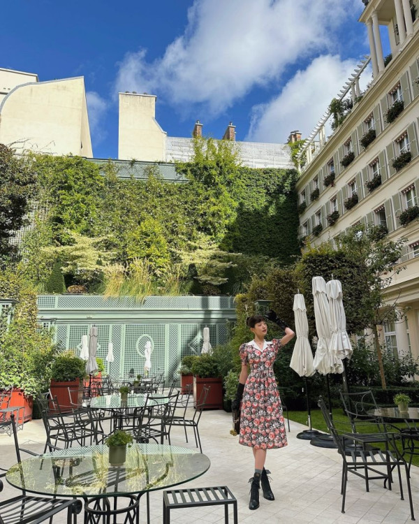 아이브 장원영 꽃무늬 원피스 미친 미모