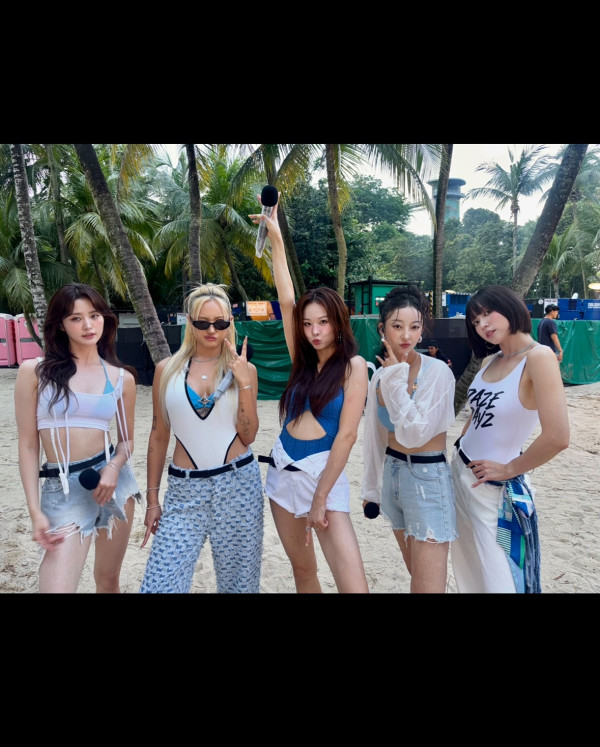 EXID 솔지,정화,혜린 하이레그 비키니