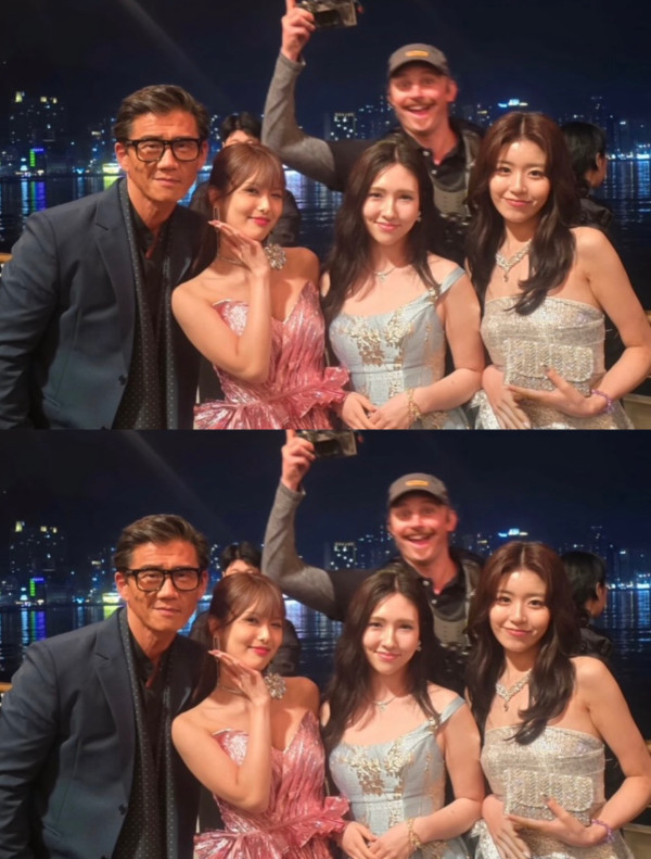 요트 위에서 파티하는 모모랜드 아인