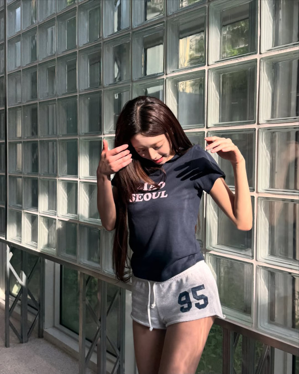 itzy 유나 돌핀팬츠