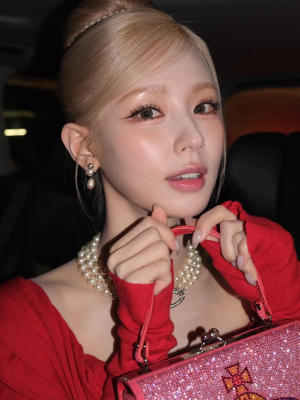 체크 란제리룩 미연