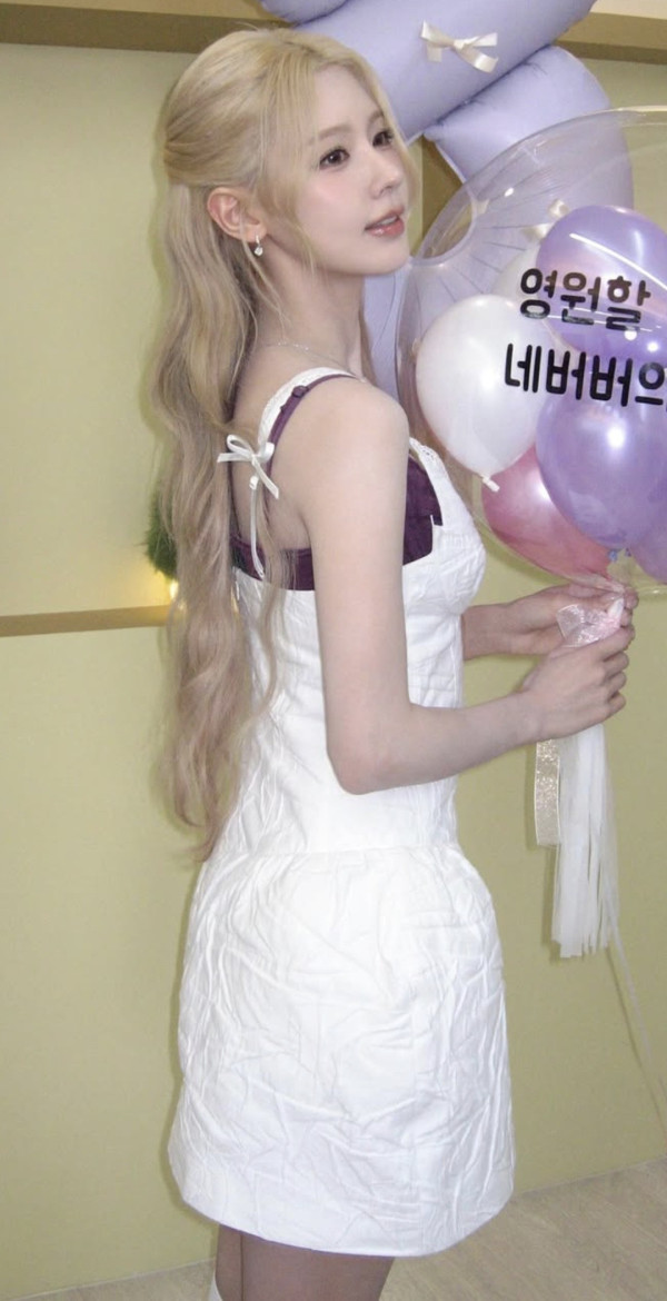 브라 삐져나온 레이스 원피스 미연