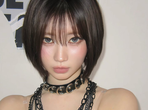 베몬 아사 검정 모노키니 의상