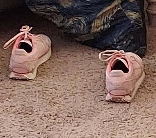 방탄 웃을때 신발 닮음