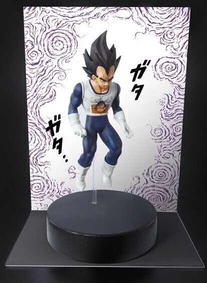 베지터 명장면을 리얼하게 재현한 피규어