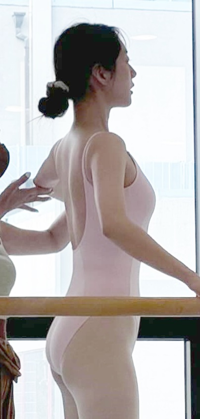 발레교습 받는 배우 박세완