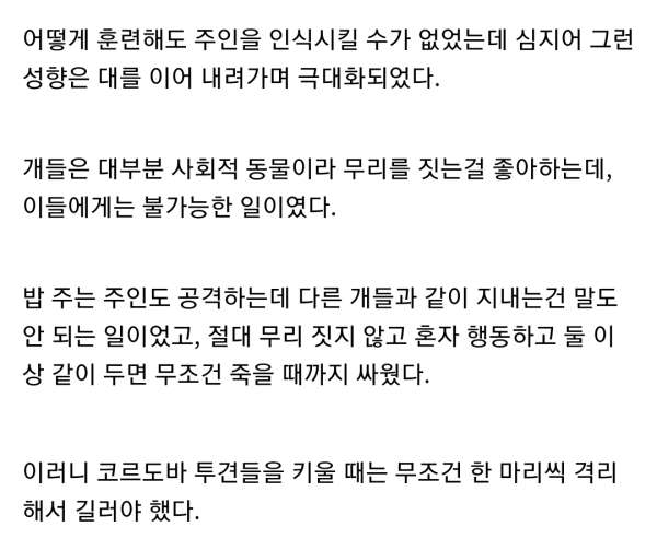 분노조절장애 때문에 인간에게 멸족당한 종족