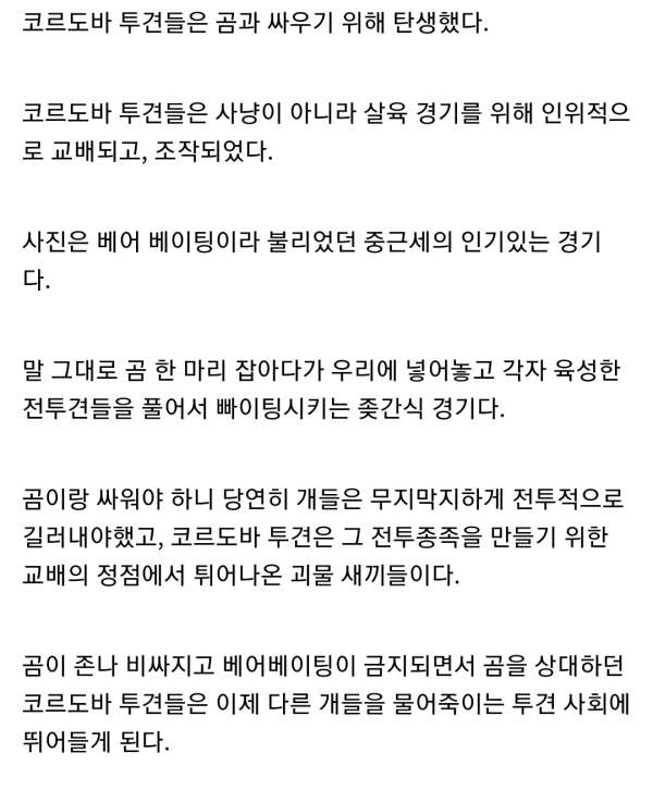 분노조절장애 때문에 인간에게 멸족당한 종족