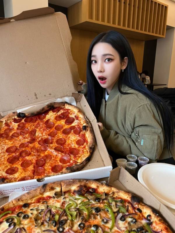 뉴욕에 나타난 에스파 카리나