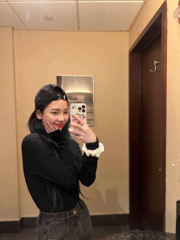 뉴욕에 나타난 에스파 카리나