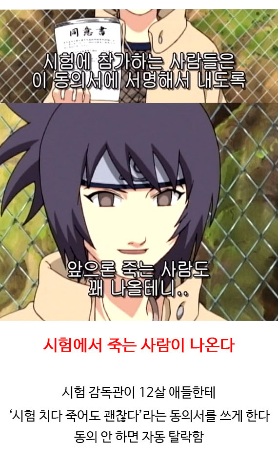 다시보니 정신나간 나루토 설정