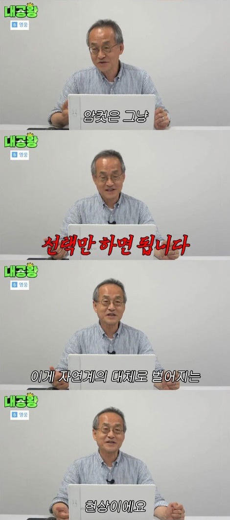 수컷만 구애 활동을 하는 이유