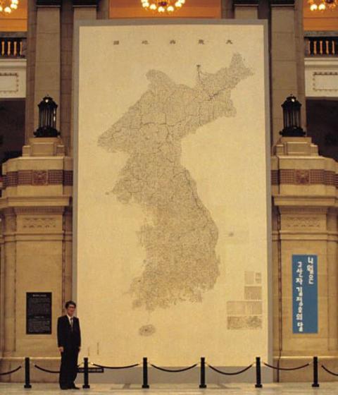 대동여지도 실제 크기