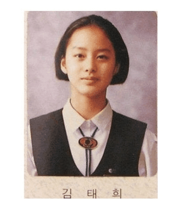 여자연예인들 졸업사진