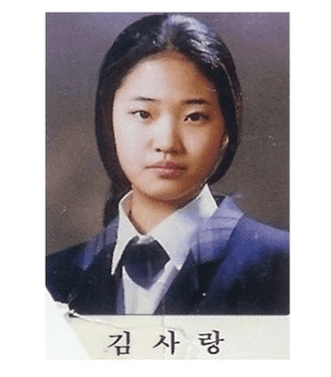 여자연예인들 졸업사진