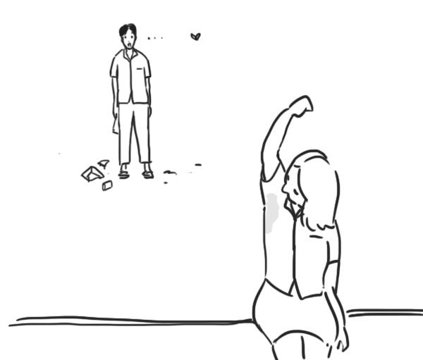 겨털 덕분에 남친사귄썰