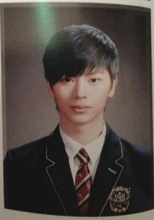 남자 연예인 졸업사진