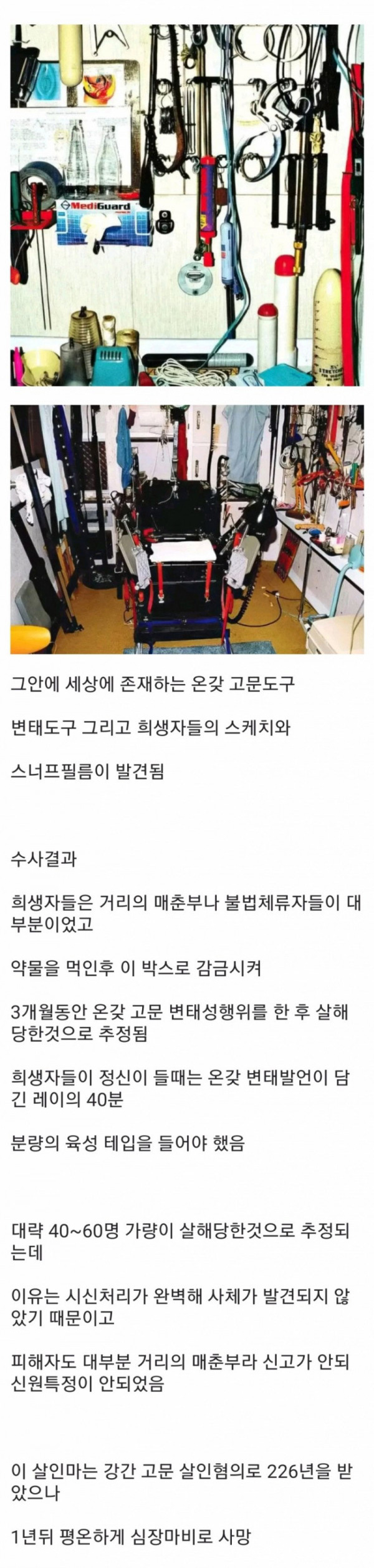 미국의 변태 살인마