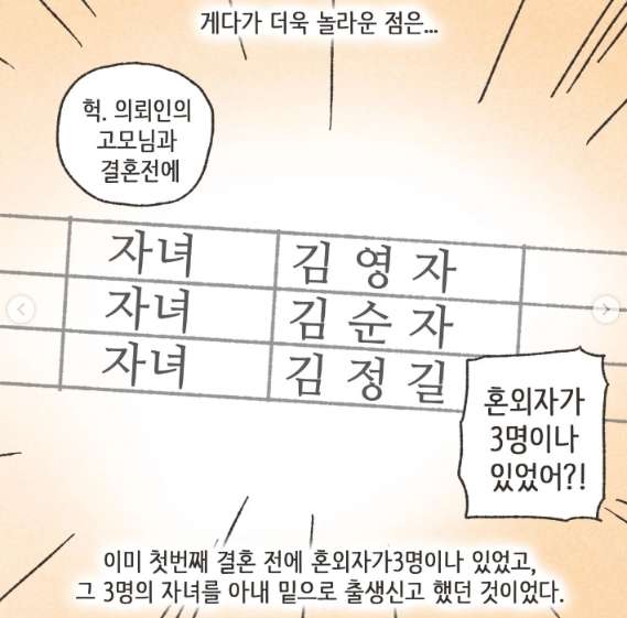 어마 어마한 집안 내력