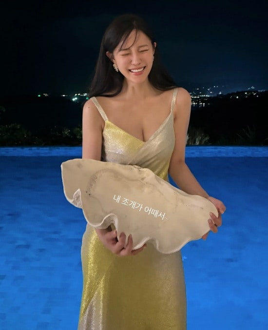 티아라 효민 비키니 몸매