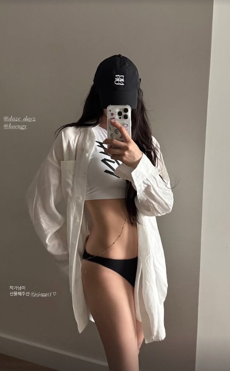 티아라 효민 비키니 몸매