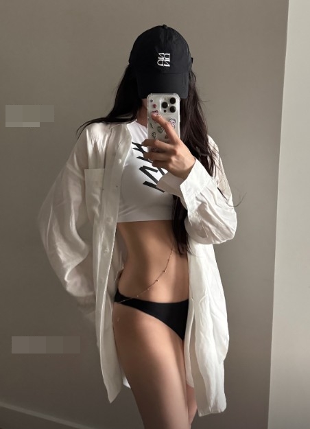 티아라 효민 비키니 몸매