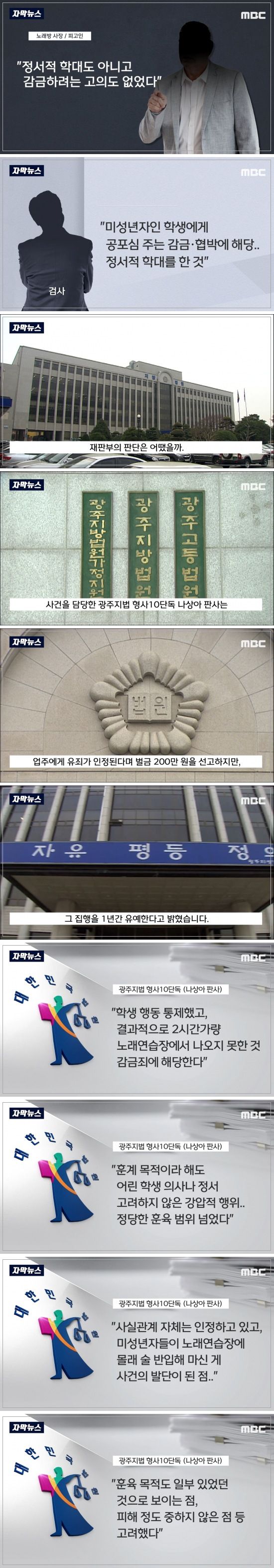 10대 아이들을 혼내면 벌어지는 일