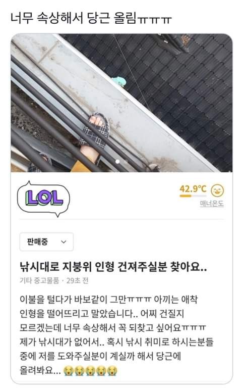 당근마켓에 나타난 강태공