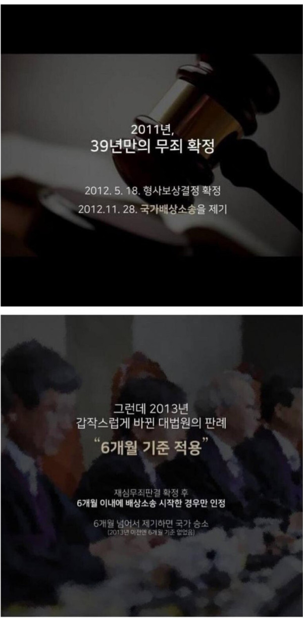 영화 "7번방의 선물" 실제 주인공 사망..