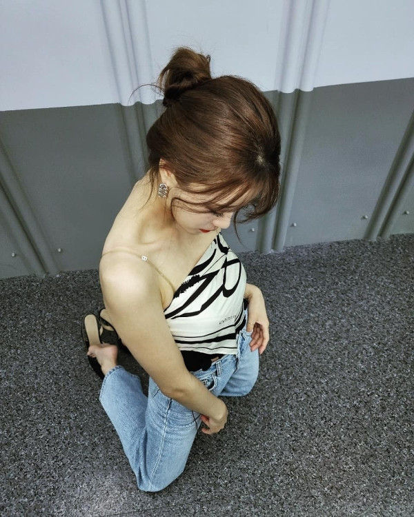 어깨 미인 미주