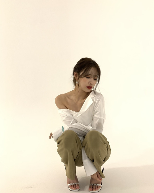 어깨 미인 미주