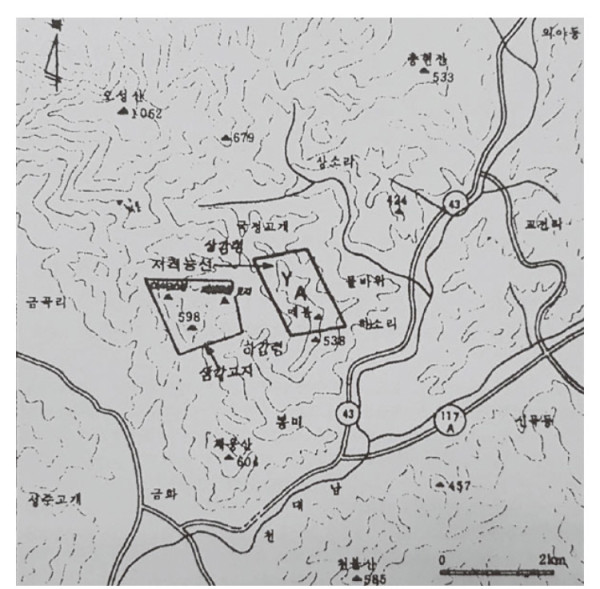 중공군 땅굴을 파괴한 한국군 소위