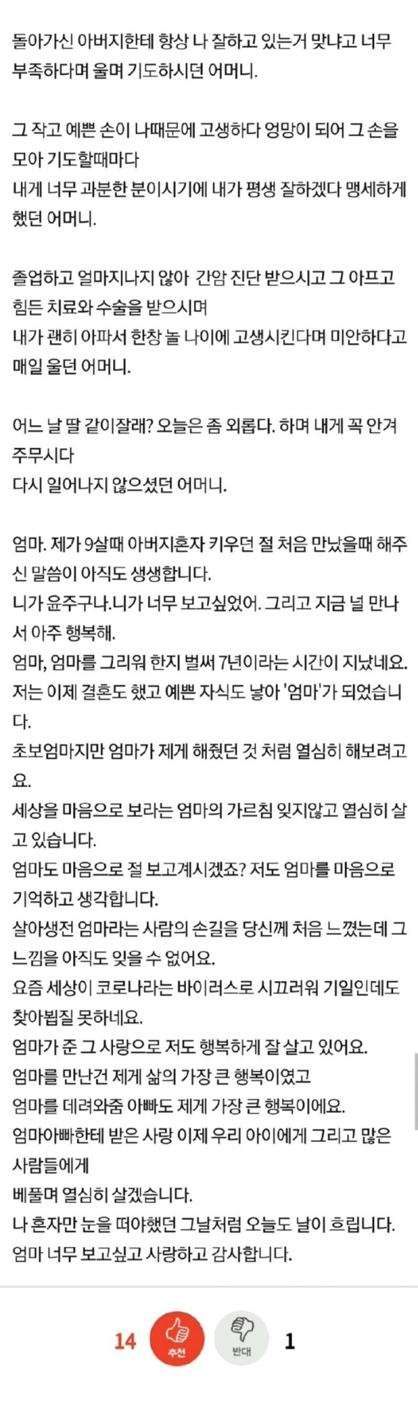 우리 엄마를 소개합니다