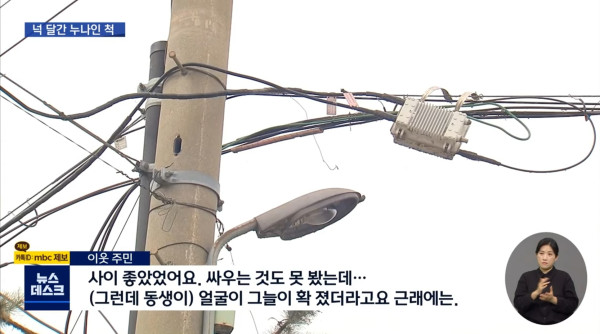 누나가 잔소리하자 홧김에 살해