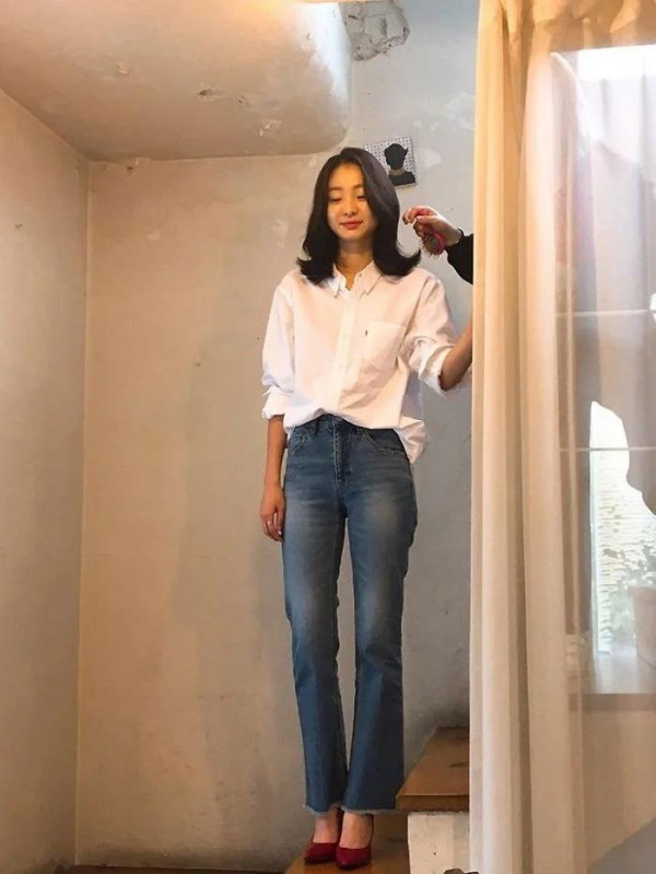 비율 좋은 여배우