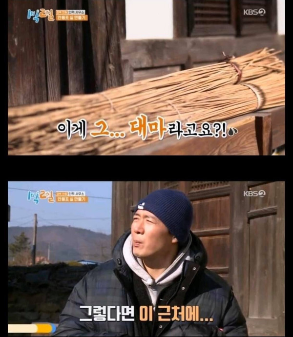 대마가 무서운 1박 2일 딘딘