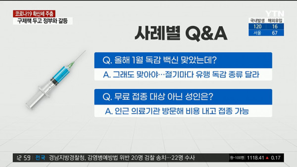 독감 무료 예방 접종 기간