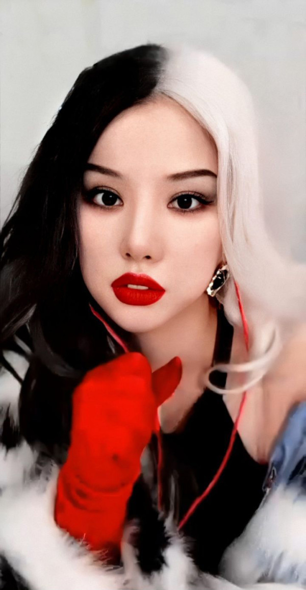 여자친구 은하 크루엘라 코스프레