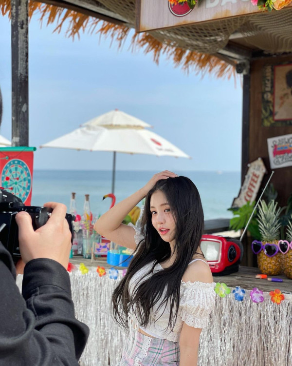 쁘걸 꼬북좌 단독 촬영