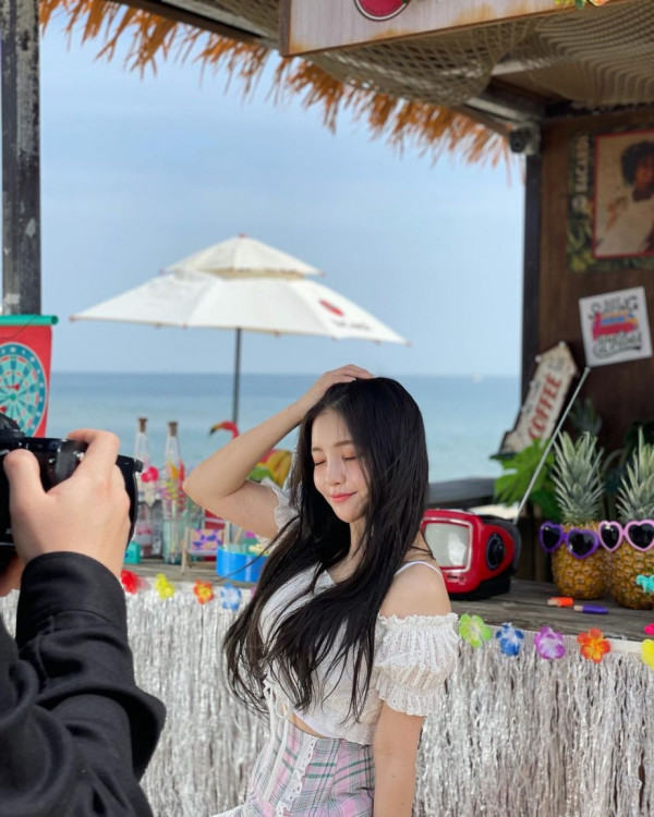 쁘걸 꼬북좌 단독 촬영