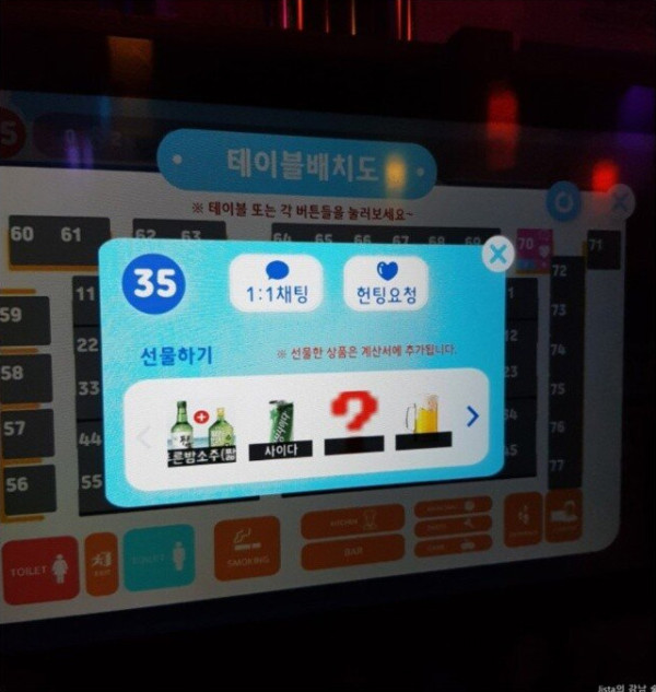 요즘 헌팅 술집들 시스템