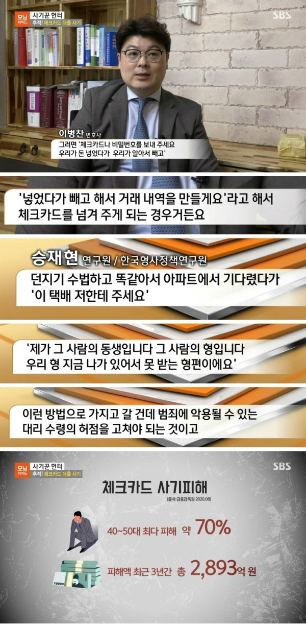 요즘 조심해야 한다는 대출 사기